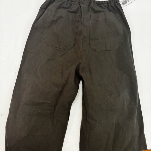 Aritzia Palo Olive Green Women's Wide-Leg Pants - Picture 5 of 5